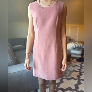 Pink Sleeveless Sheath Dress made in Japan